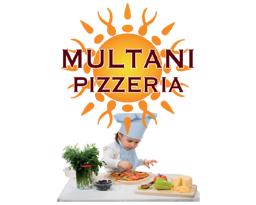 Multani Pizzeria logo.